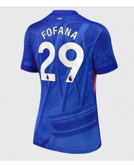 Billige Fotballdrakt Chelsea Wesley Fofana #29 Replika Hjemmedrakt Dame 2025-26 Kortermet Billige Fotballdrakt Chelsea Wesley Fofana #29 Replika Hjemmedrakt Dame 2025-26 Kortermet